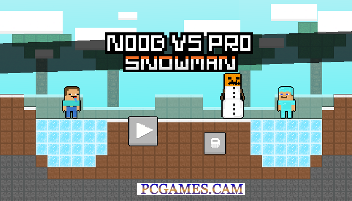 Noob vs Pro Snowman